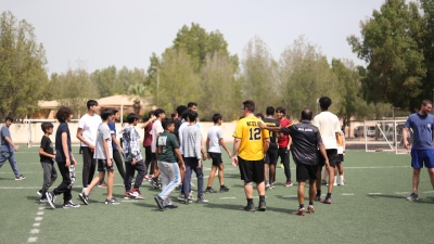 Jubail Staff Vs Student Soccer Game