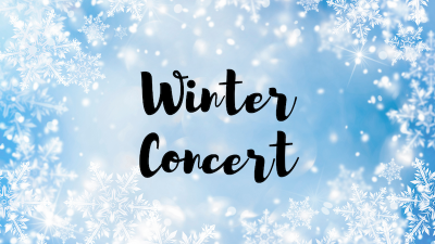 Middle and High School Winter Concert