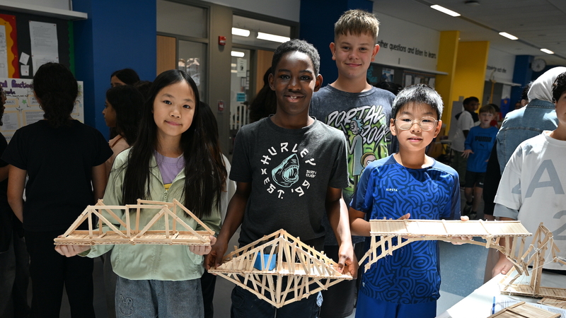 ASD’s Middle Schoolers Shine at The STEM Fair